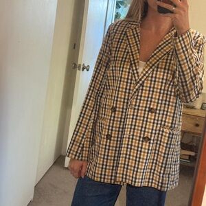 Envii plaid blazer